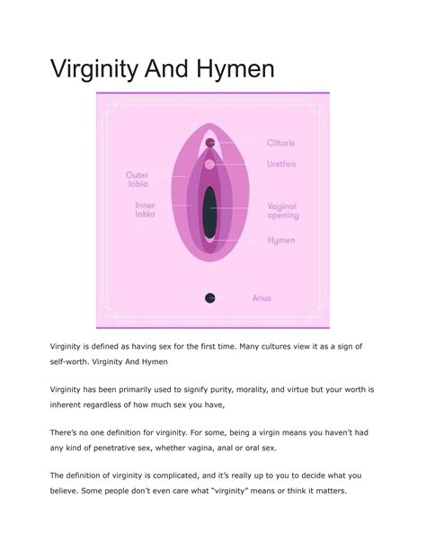 virgin intercourse